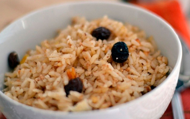 Arroz con coco
