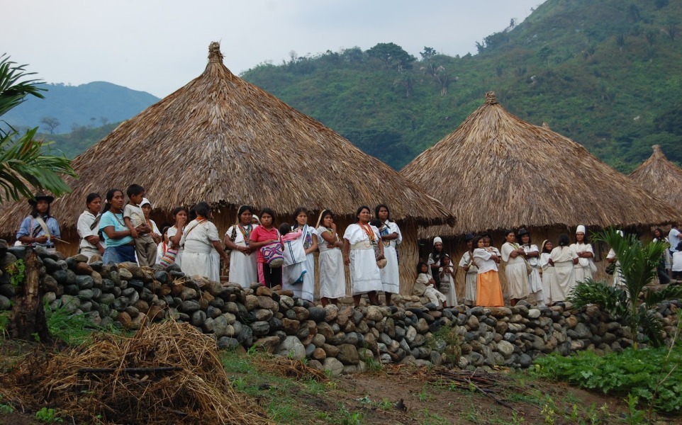 Familias indígenas vivas de Colombia