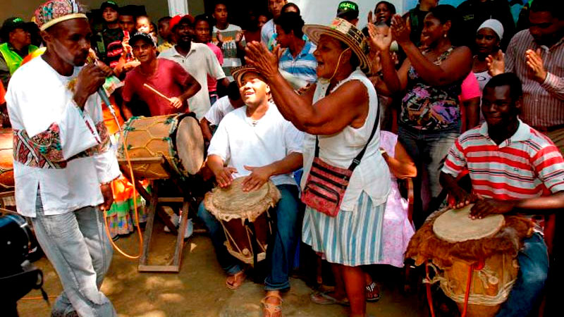 El espacio cultural de Palenque de San Basilio