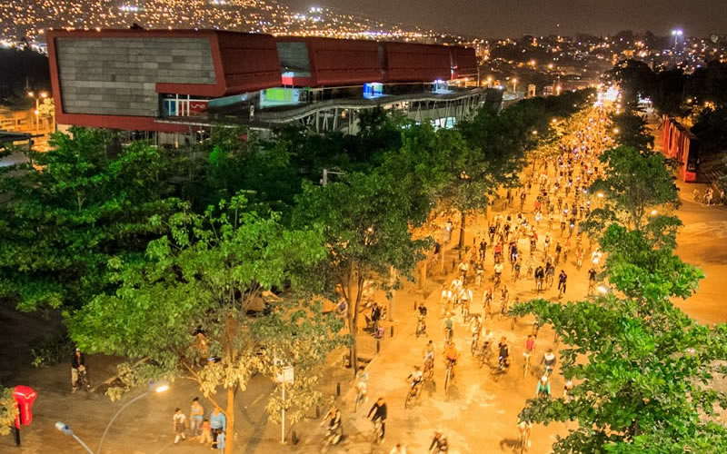 Fiesta de la bici Medellín